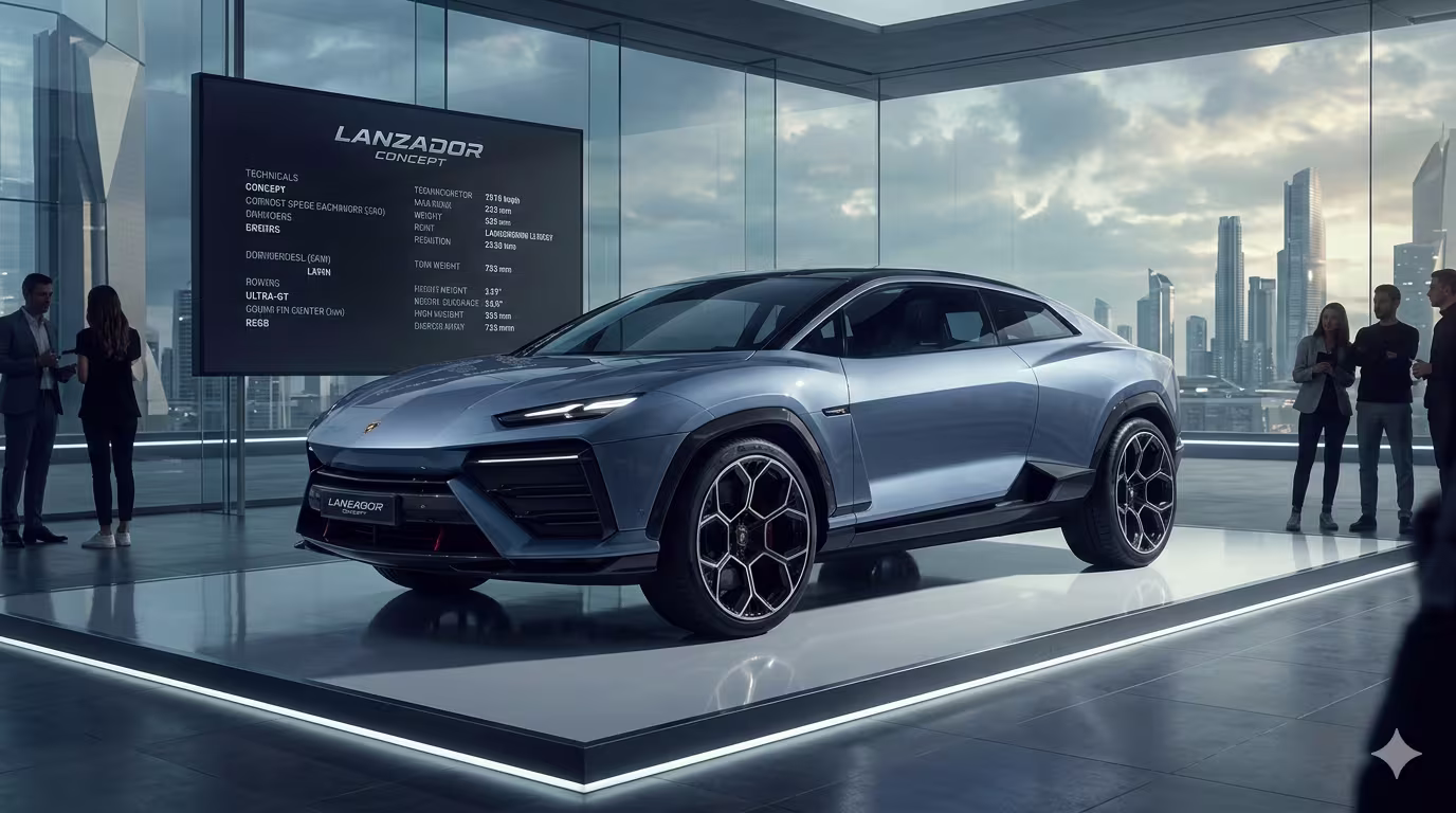 Conceito elétrico Lamborghini Lanzador