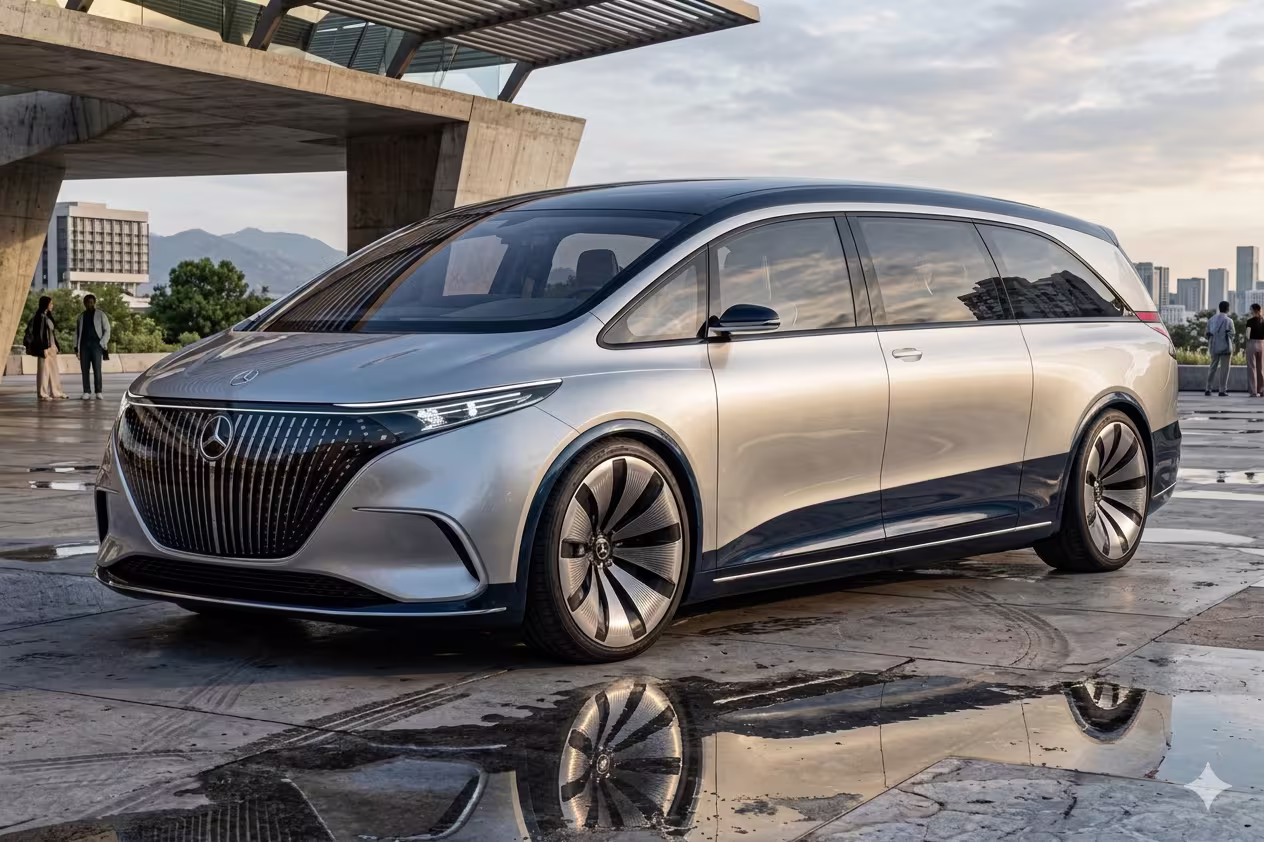 Mercedes-Benz Vision V visto de frente