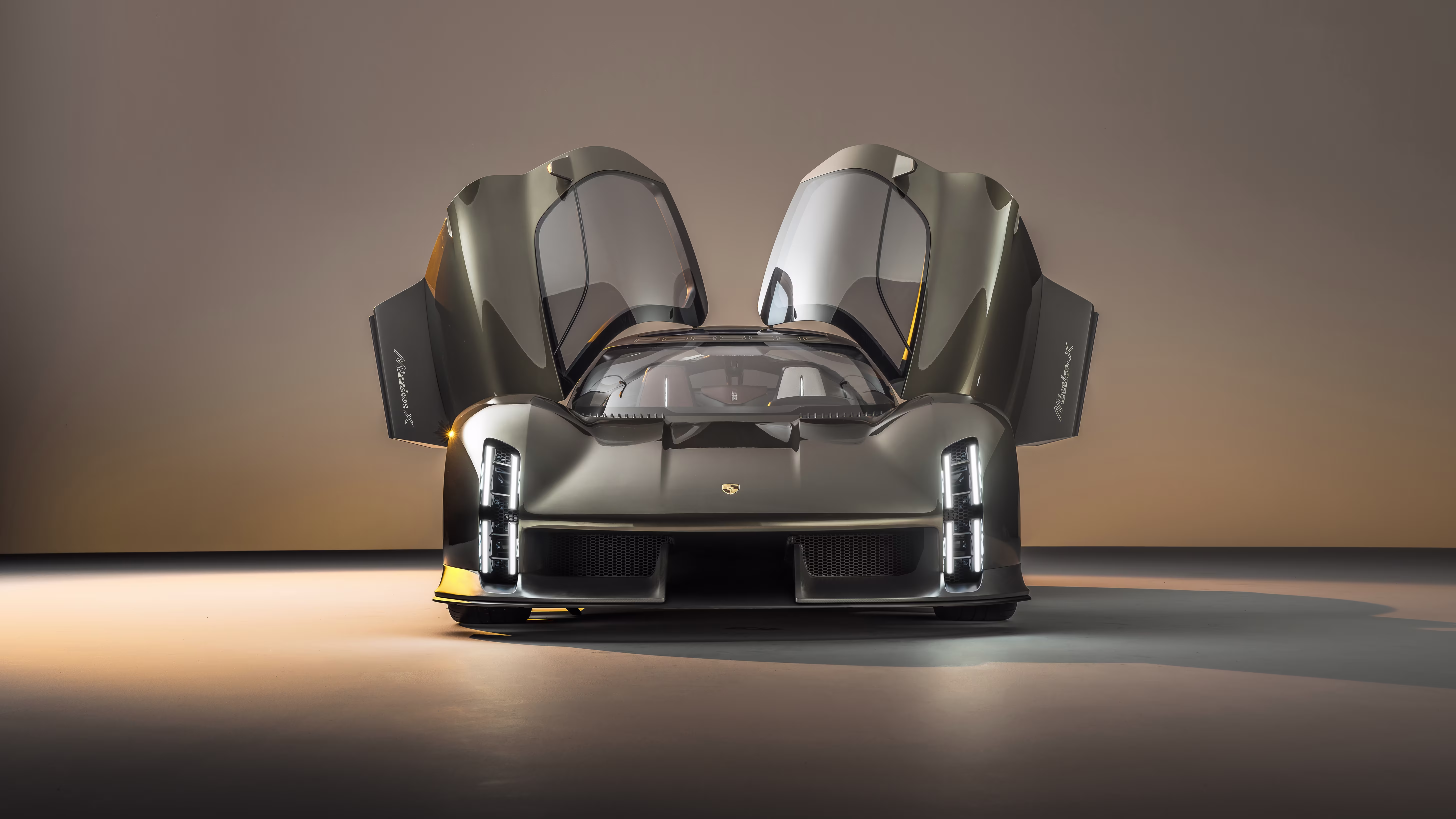 Porsche Mission X visto de frente