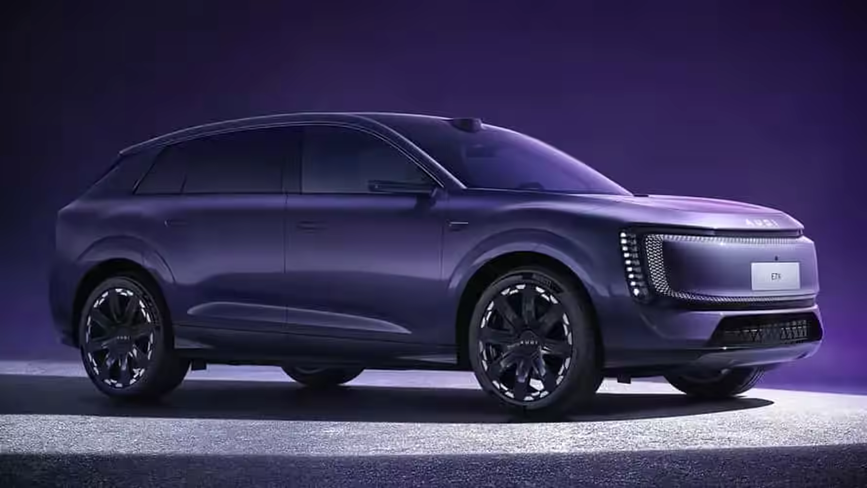 Audi E7X visto de lado