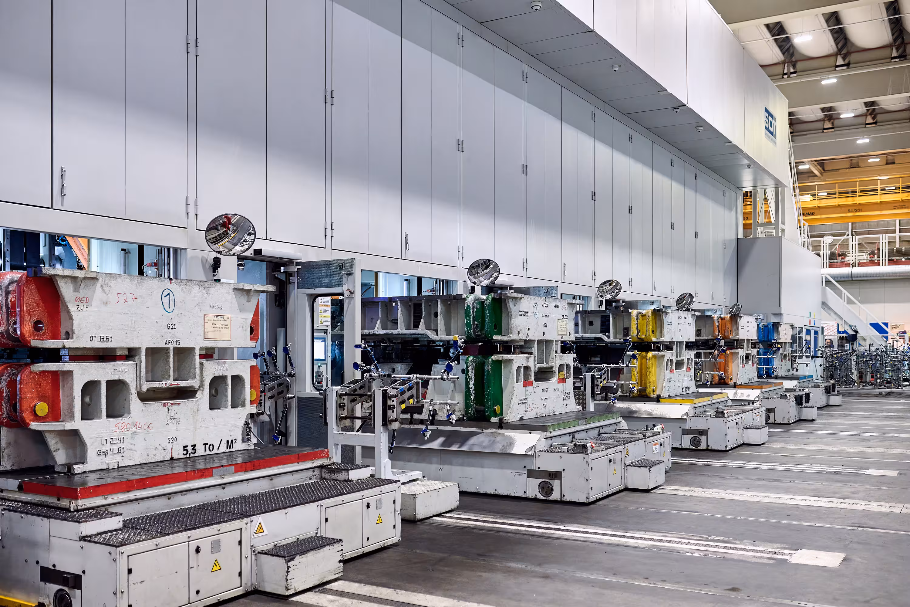 Equipamento industrial da BMW em Munique