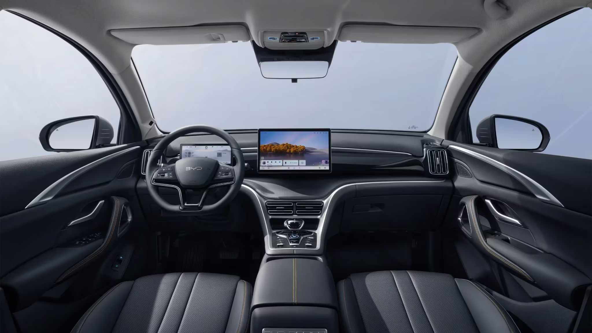 Console central do BYD Sealion 05 DM-i