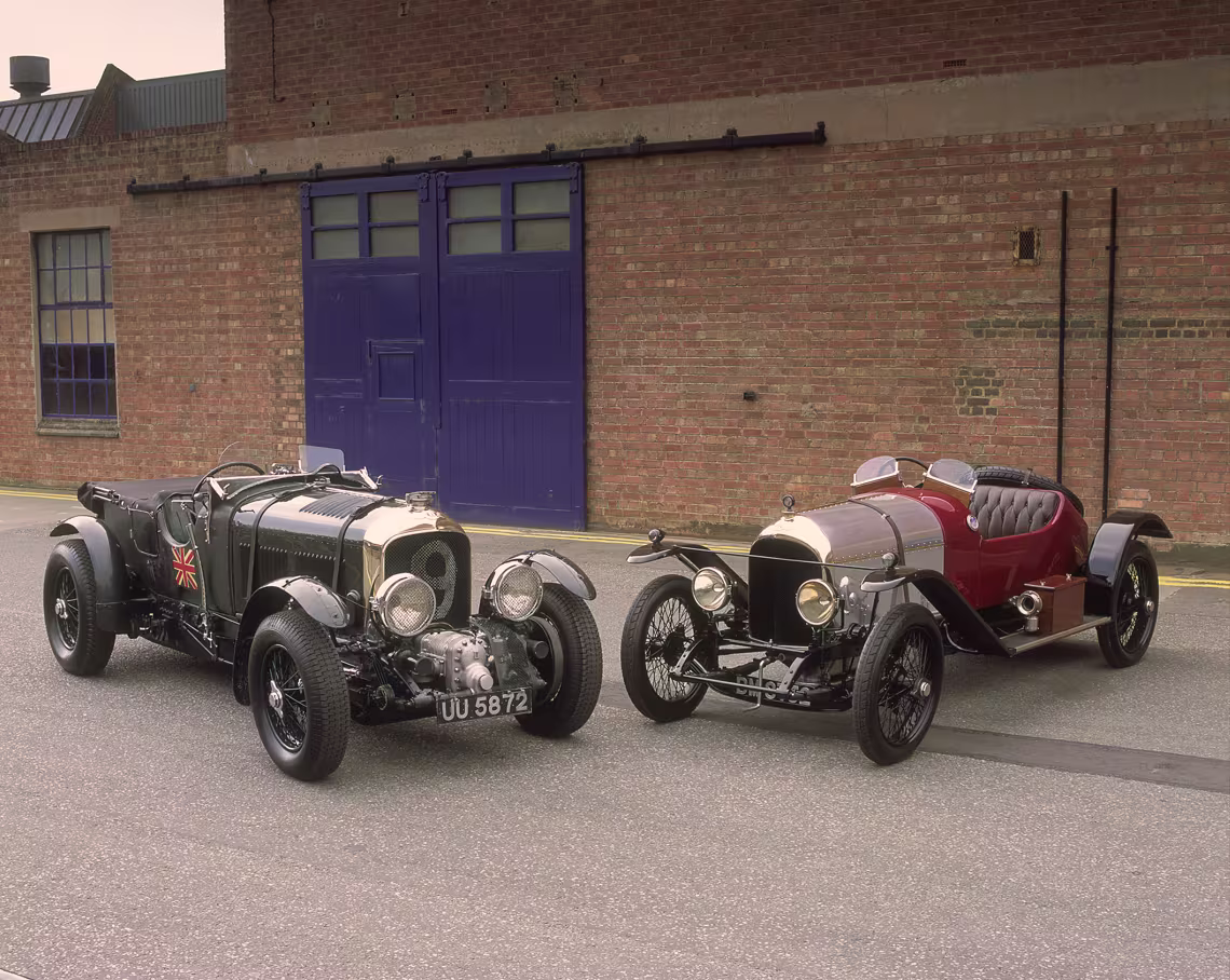 Bentley Blower de 1929 em detalhe frontal