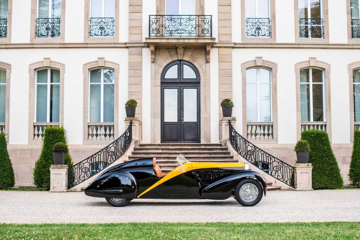 Bugatti Type 57 Grand Raid Usine 1934 em imagem oficial da marca