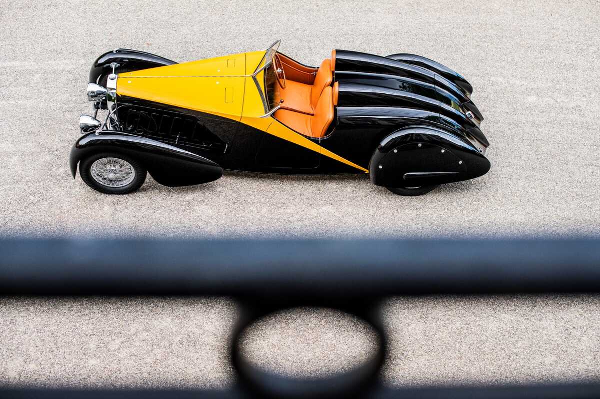 Bugatti Type 57 Grand Raid Usine 1934 em imagem oficial