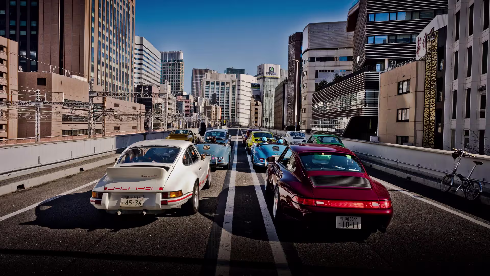 Porsches clássicos no Luft Tokyo: 910, 956, 935 e 911 contam a engenharia da marca