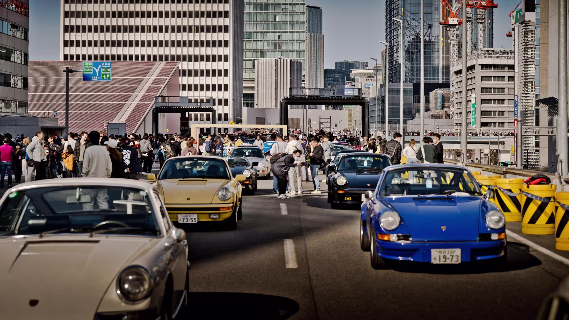 Porsches clássicos no Luft Tokyo: 910, 956, 935 e 911 contam a engenharia da marca