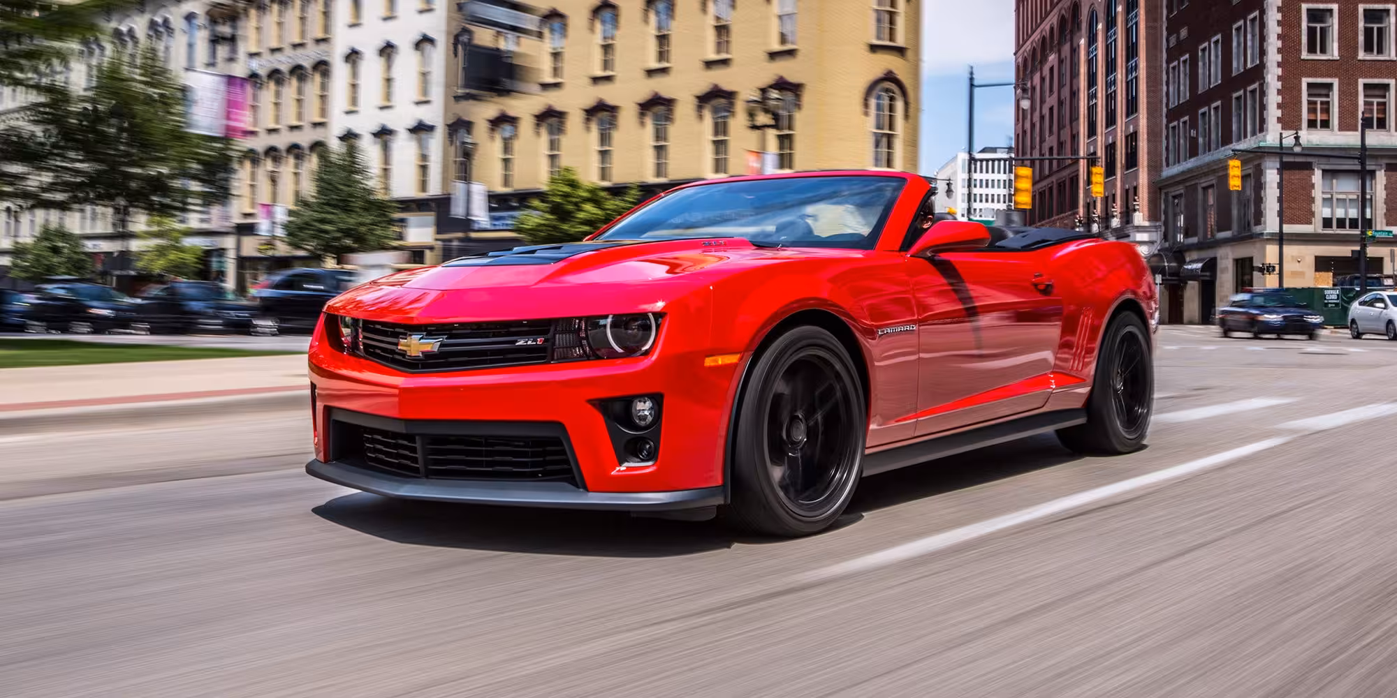 Detalhe do Chevrolet Camaro de sexta geração