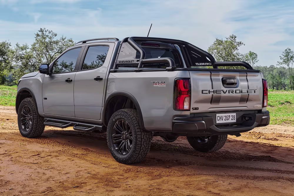 Traseira da Chevrolet S10 Trail Boss