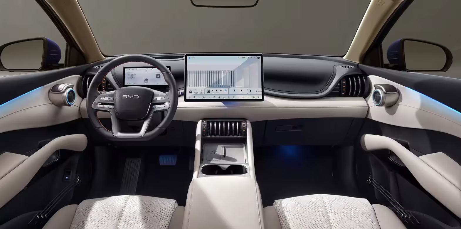 Painel do BYD Yuan Plus AWD 2027
