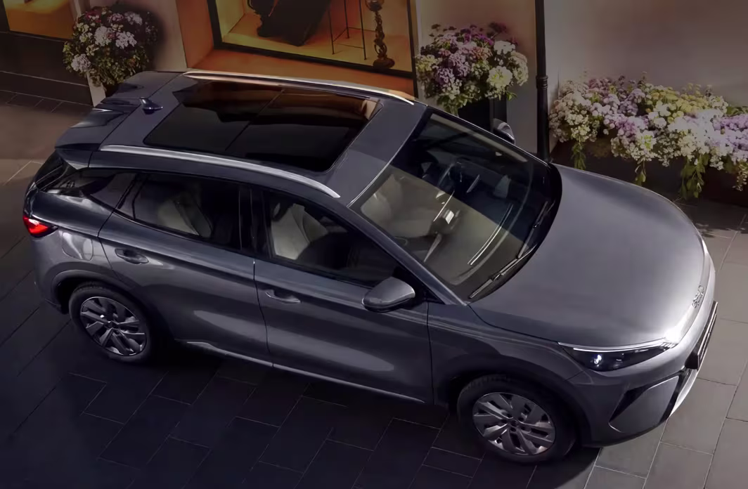 BYD Yuan Plus AWD visto de cima