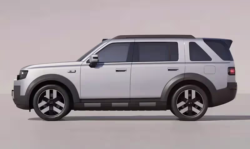 Design lateral do Freelander 8
