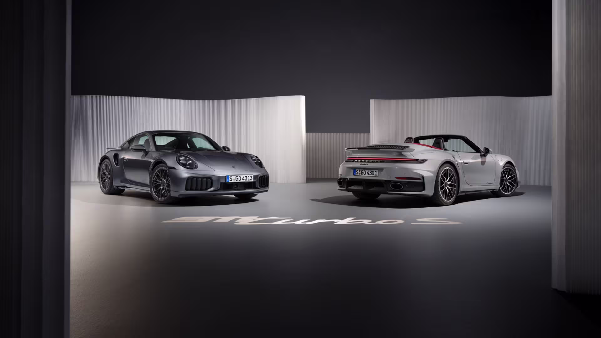 Porsche 911 Turbo S durante apresentação