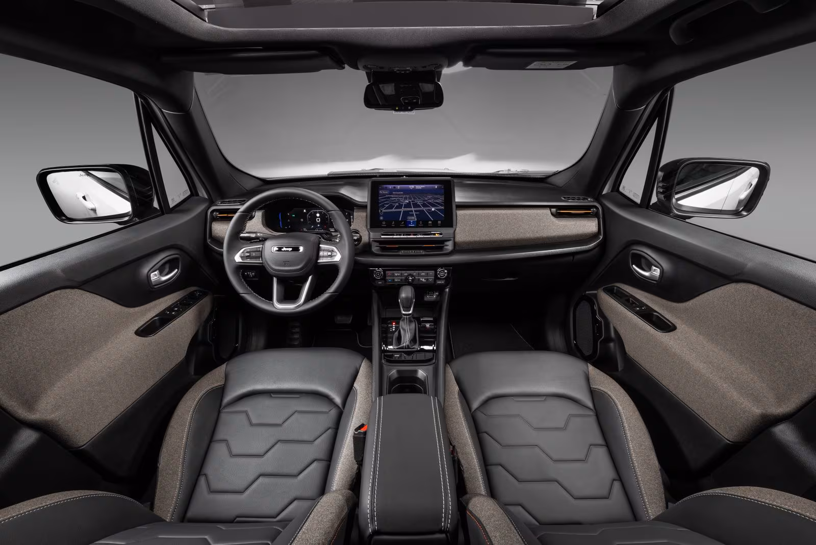 Interior do Jeep Renegade 2027