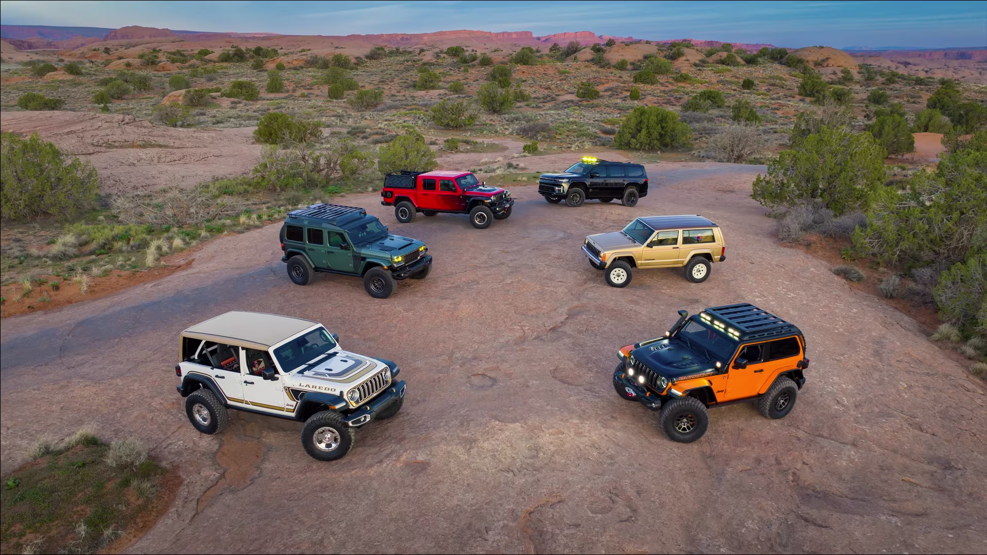 Easter Jeep Safari completa 60 anos com conceitos feitos para as trilhas de Moab