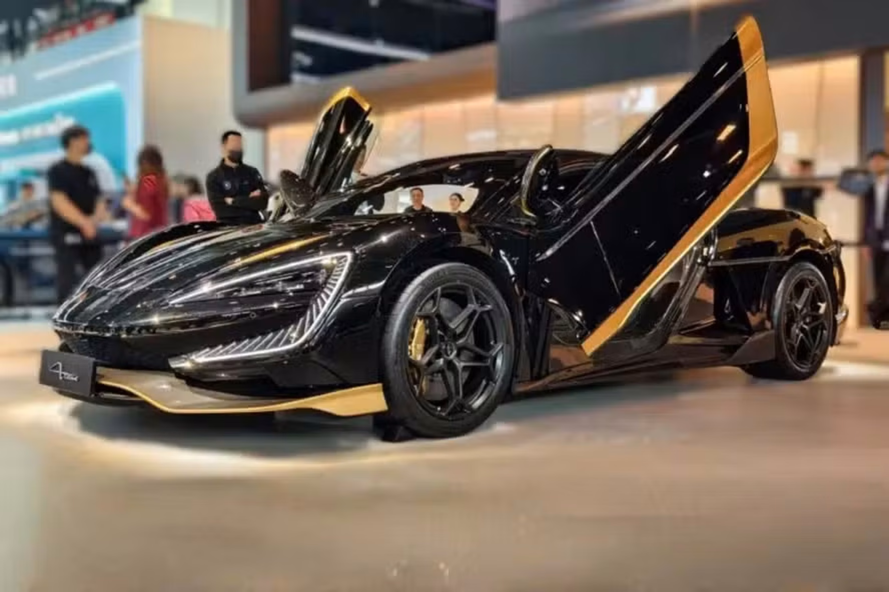 Yangwang U9 Xtreme durante teste de alta velocidade