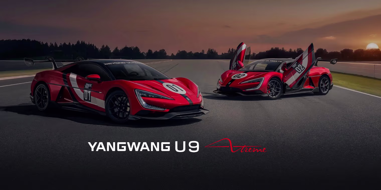 Detalhes aerodinâmicos do Yangwang U9 Xtreme