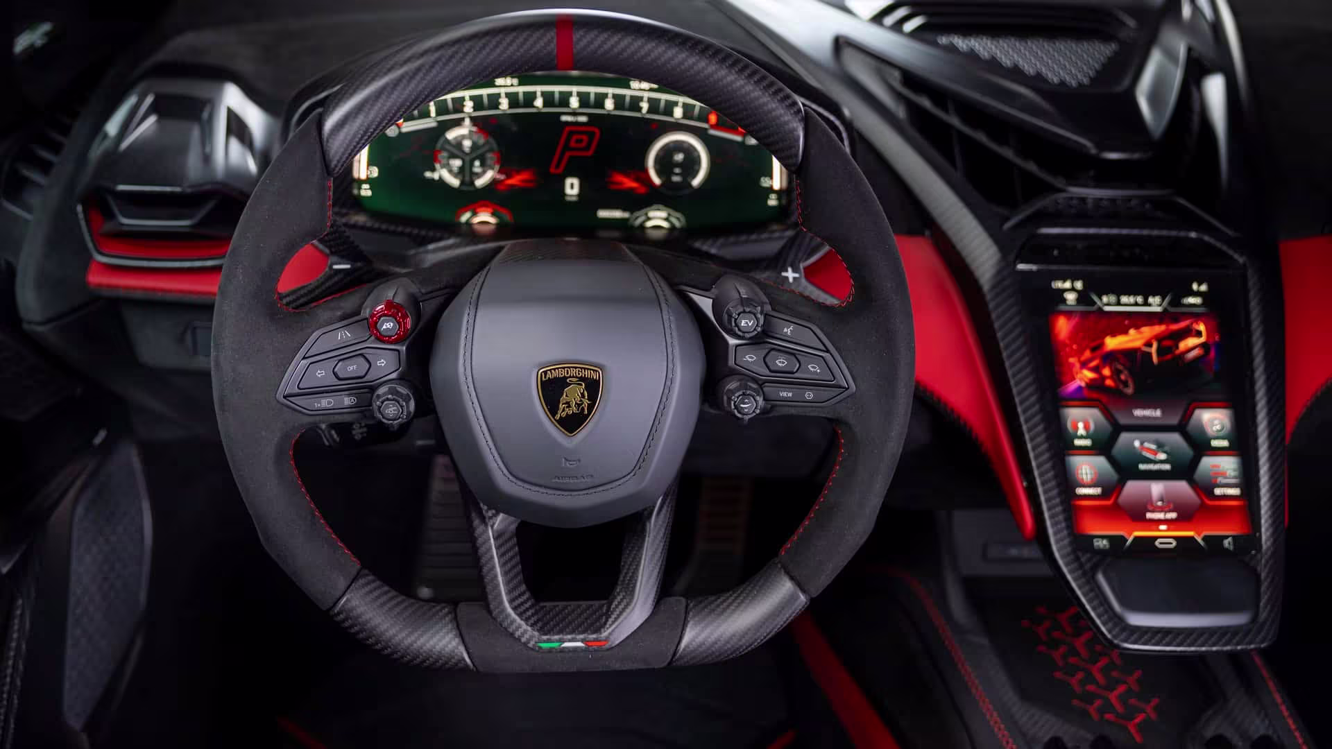Volante do Lamborghini Fenomeno Roadster