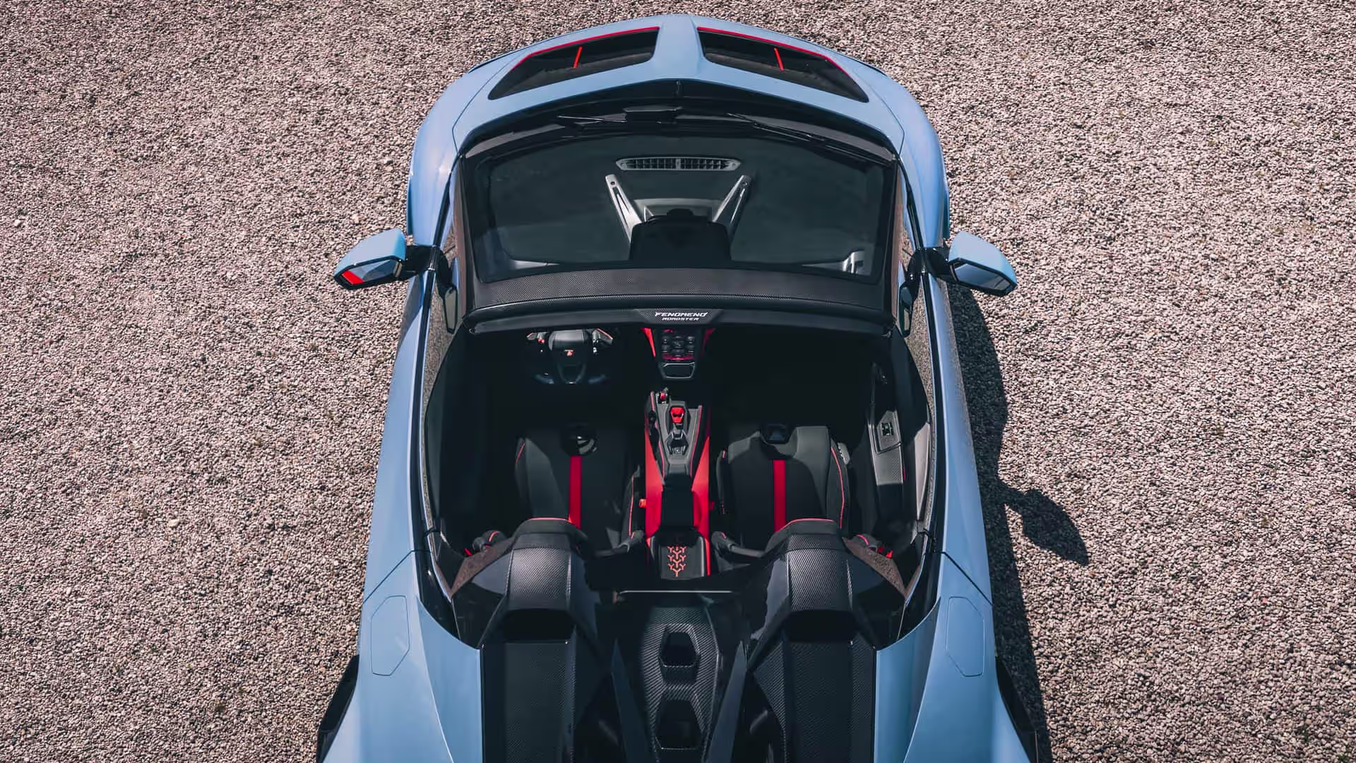Lamborghini Fenomeno Roadster vista superior