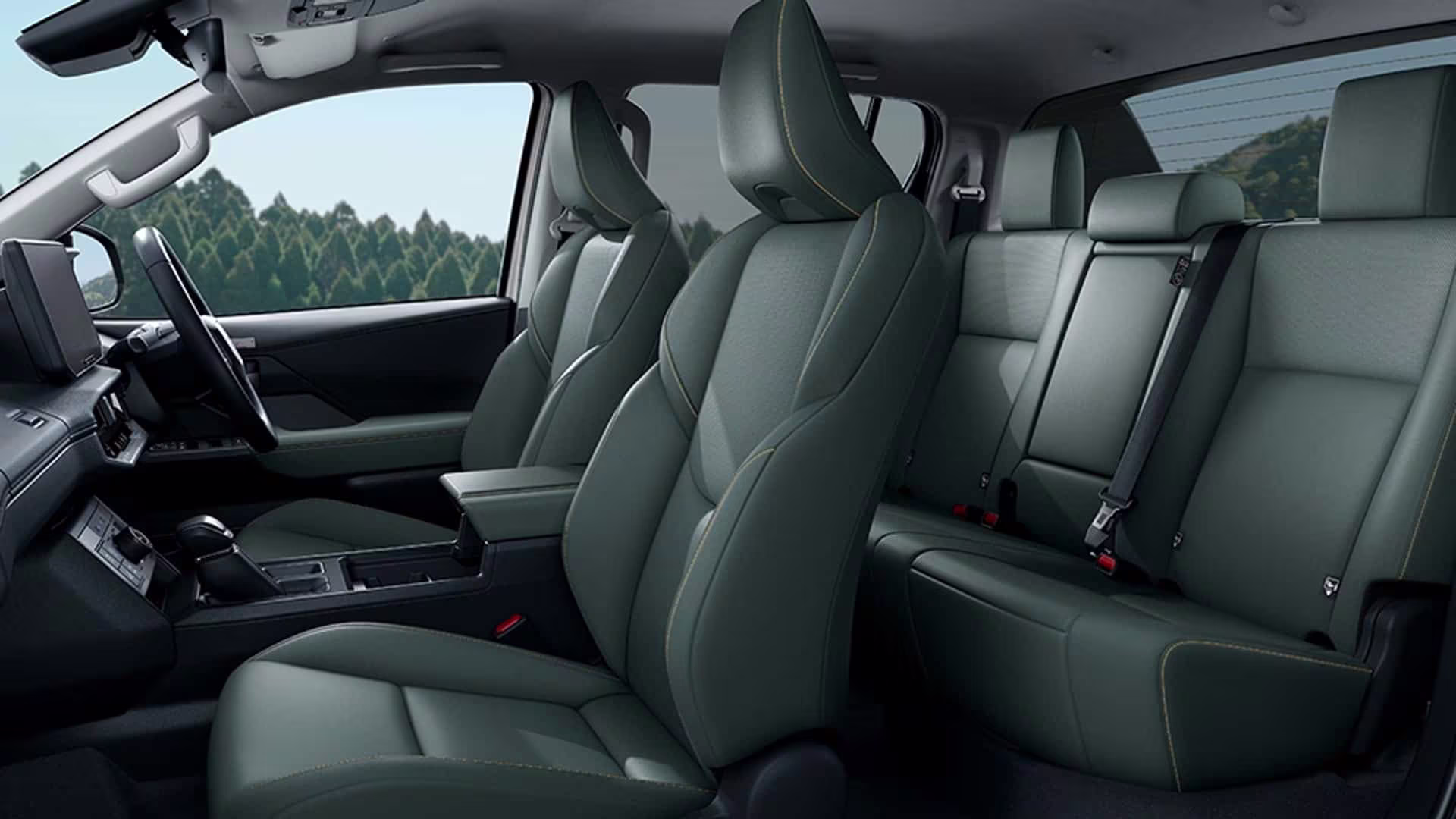 Assentos da nova Toyota Hilux 2027