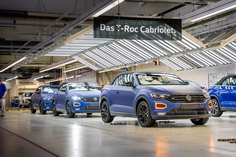 Fábrica da Volkswagen em negociação