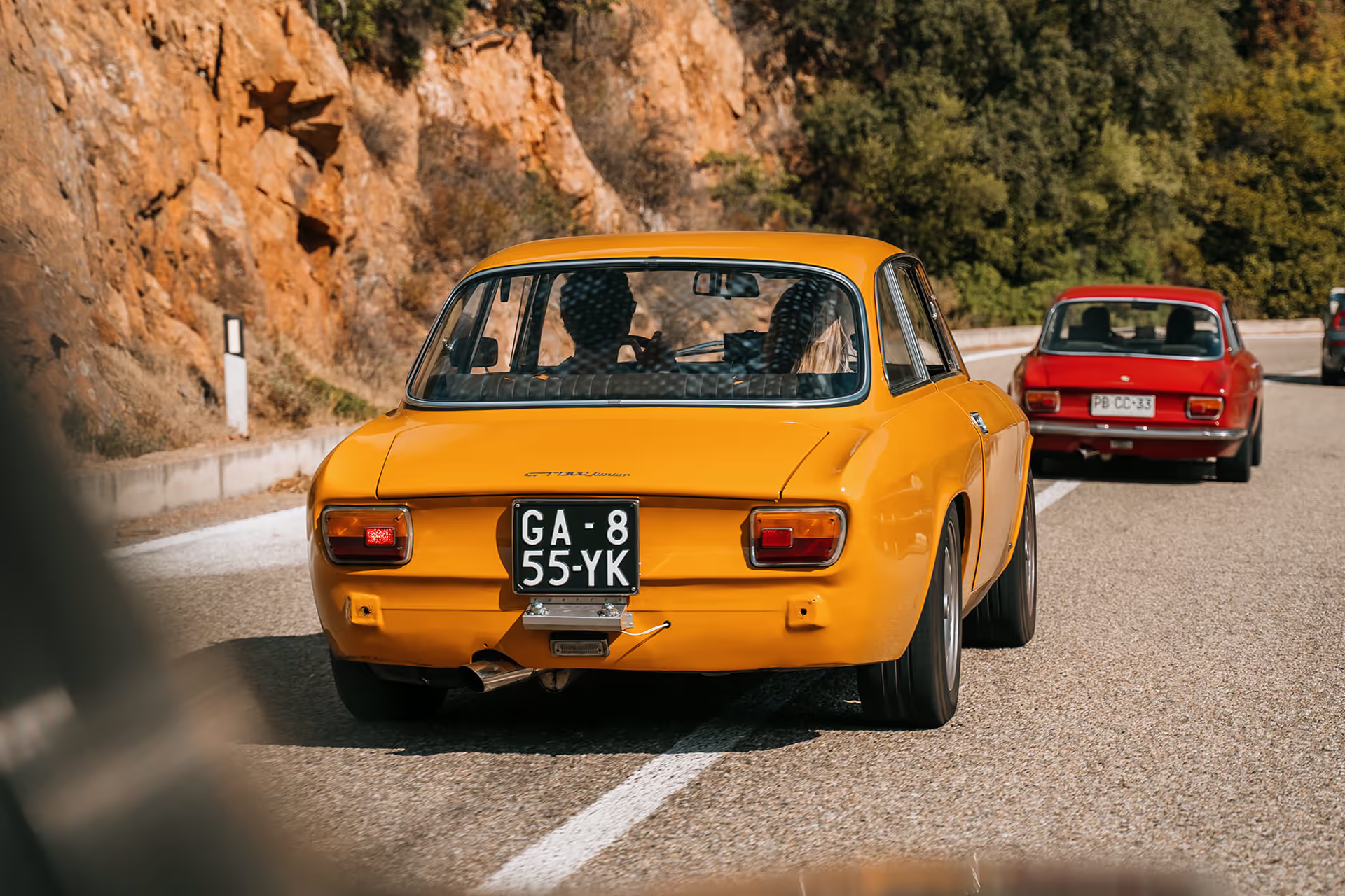 Alfa Romeo GT 1300 Junior 1968 branco na oficina Alfaholics