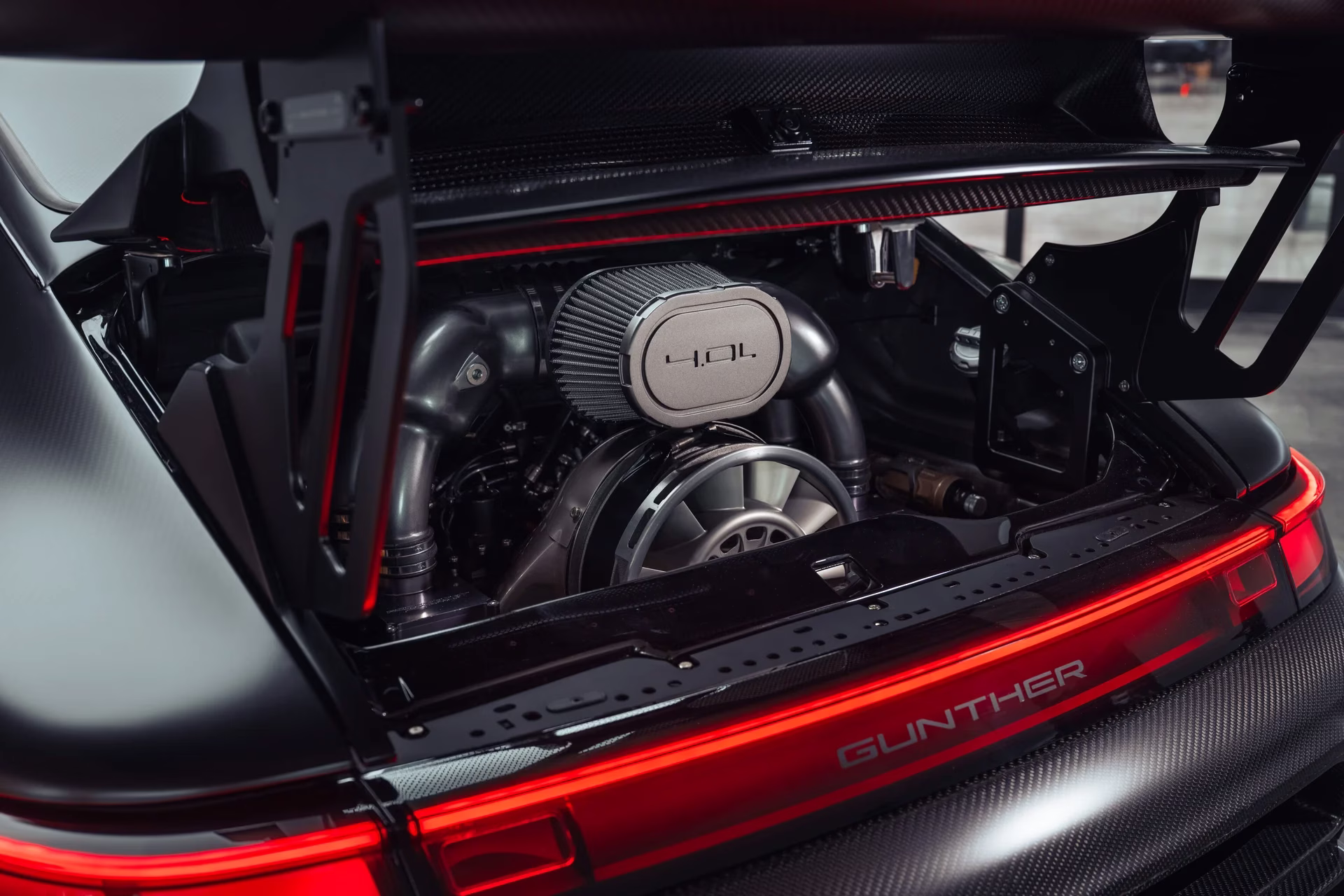 Motor boxer 4.0 do Gunther Werks GXR-Evo